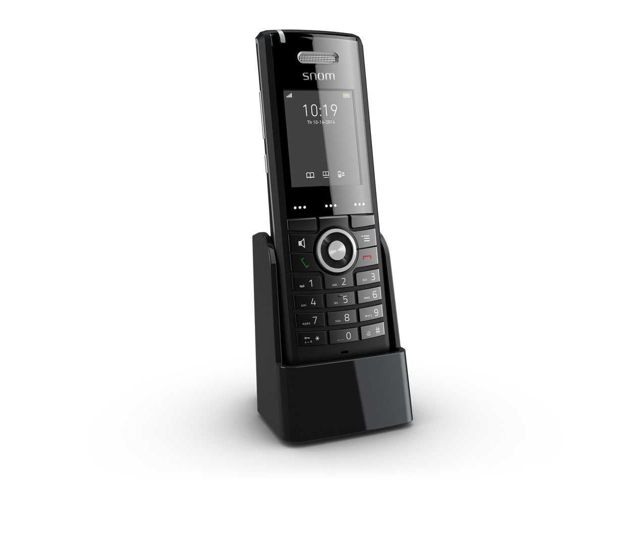 SNOM M65 Professional DECT Handset, Wideband HD Audio Quality Corded , Advanced Voice Quality,  6 Polyphonic Ringtones SNOM M65 Professional DECT Handset, Wideband HD Audio Quality Corded , Advanced Voice Quality,  6 Polyphonic Ringtones